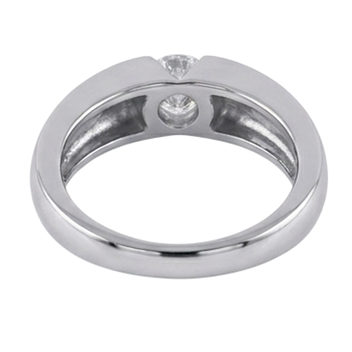 1.50 Karat G SI1 Wunderschöner Echt Aus der Erde Abgebauter Natürlicher Diamant Solitär Ring Herrenring Herren