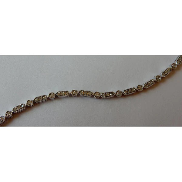 1 Karat Natürliche Diamantarmband