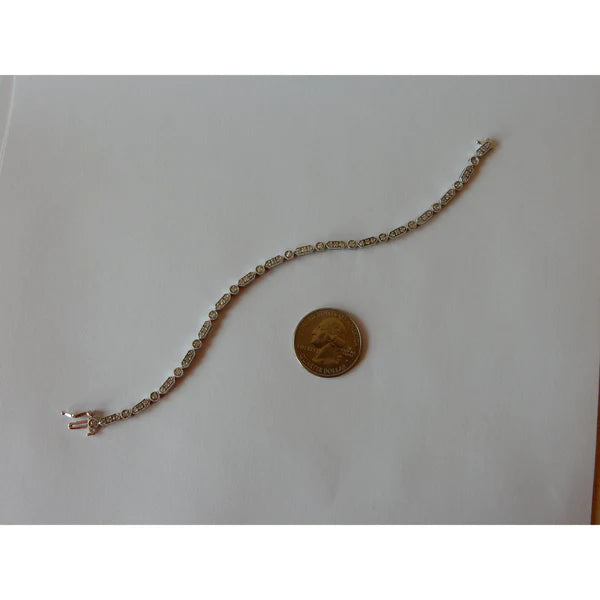 1 Karat Natürliche Diamantarmband