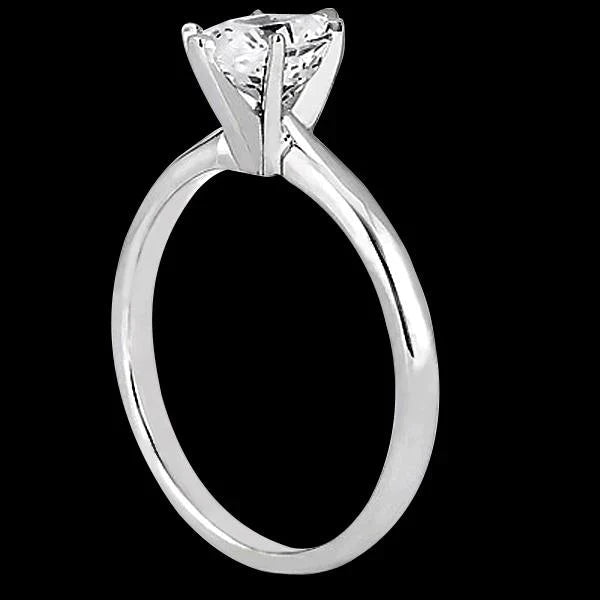 1 Karat ovaler Echt Diamant-Solitärring