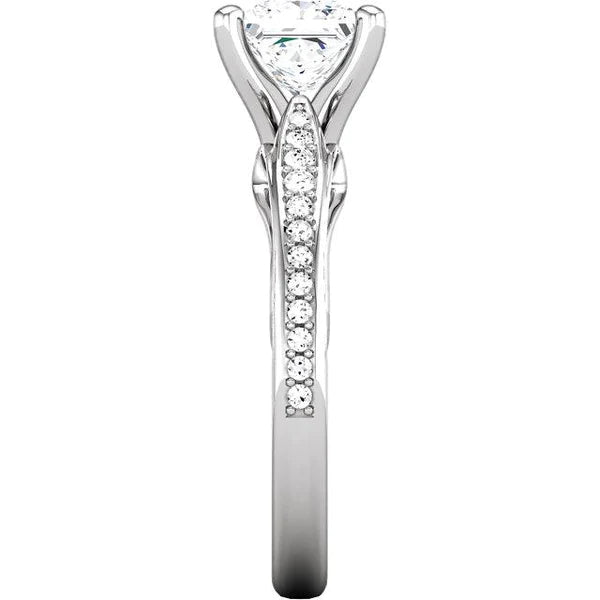 1.79 ct Princess & Runden Brilliant Echt Diamants Jubiläumsring Neu