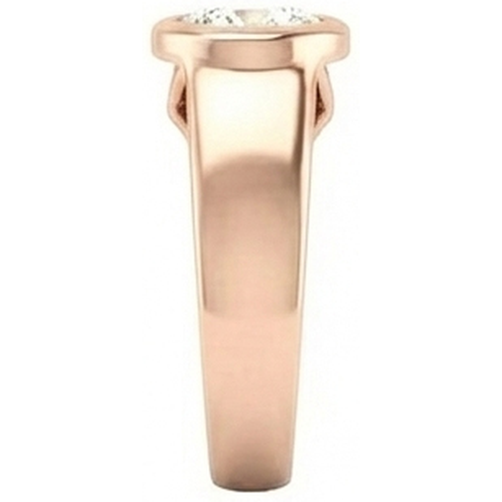 2 ct. Echt Aus der Erde Abgebauter Natürlicher Diamant-Solitär-Roségold-Ring Schmuck Neu