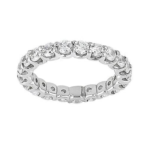 2,10 Karat Natürliche Diamanten Verlobungsband Schmuck Gold