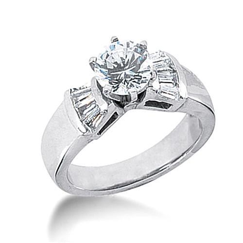 2,25 Karat Echt Diamanten Jubiläumsring Drei Steine Stil Schmuck