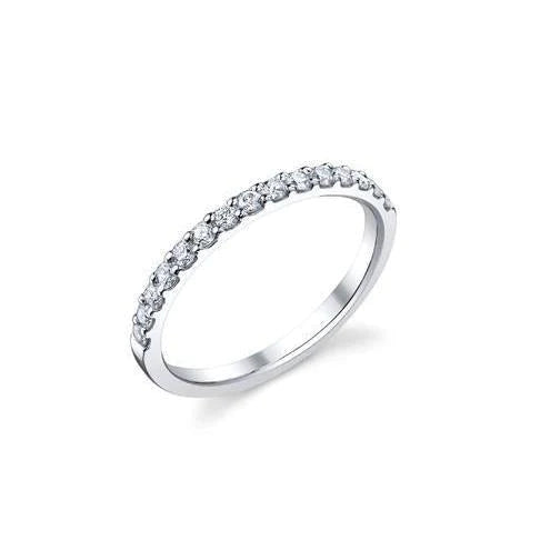 2,25 ct Krappenset Rundschliff Echt Diamanten Frauen Ehering