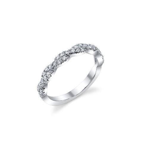2,52 ct Echt Diamant-Jubiläumsband im Brillantschliff 14K Weißgold