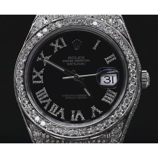 Diamantzifferblatt Herrenuhr Rolex