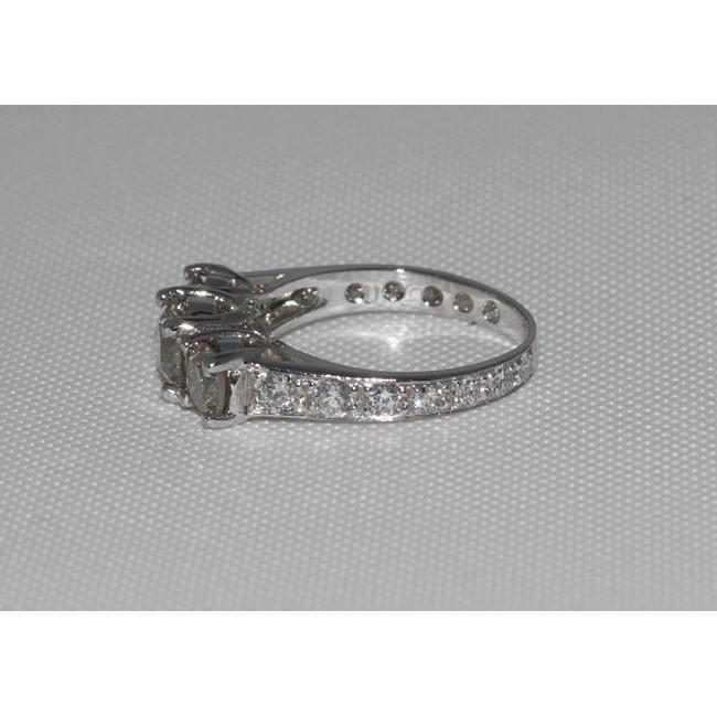2,75 karat diamanten verlobungsring weißgold damen schmuck
