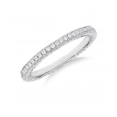Authentischer Edler Diamant Eternity Band – Hauptansicht