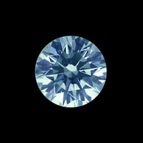 5 Karat Best Value Blauer Natürlicher Erden-Diamant Runder Lose