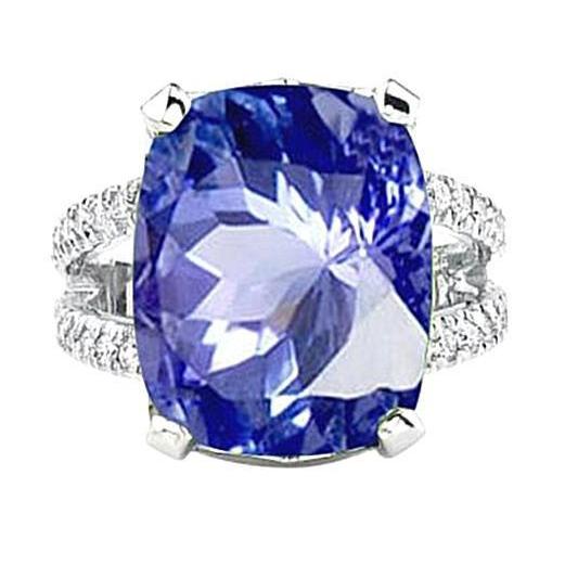 7 Ct natürlicher Saphir-Edelsteinring