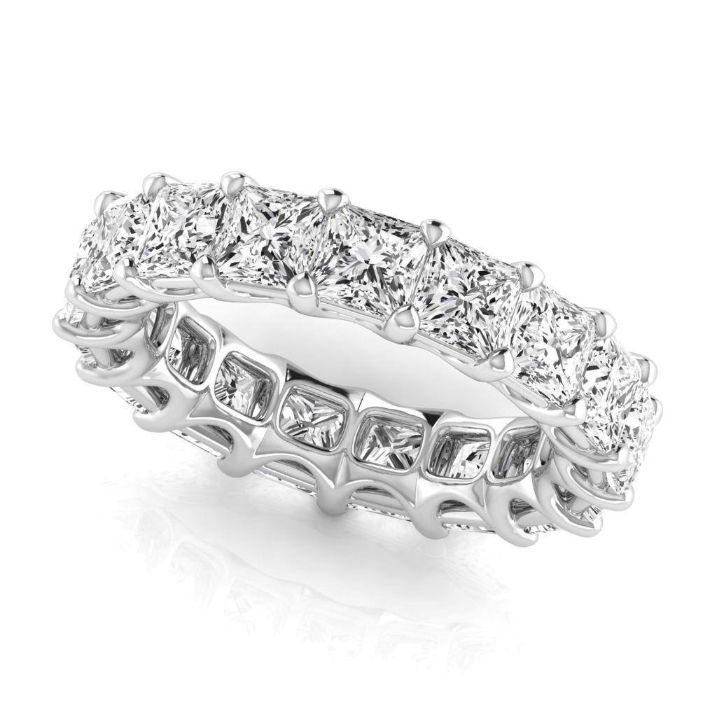 Edler Diamant Eternity Band – Seitenansicht