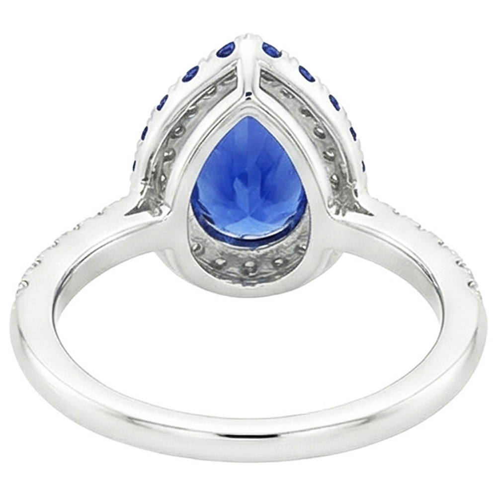 echter round diamant 5.25Karat ring Seitenansicht