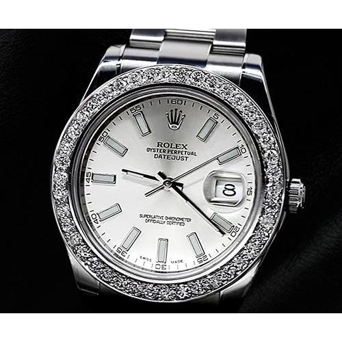 Diamant Lünette Herren Rolex