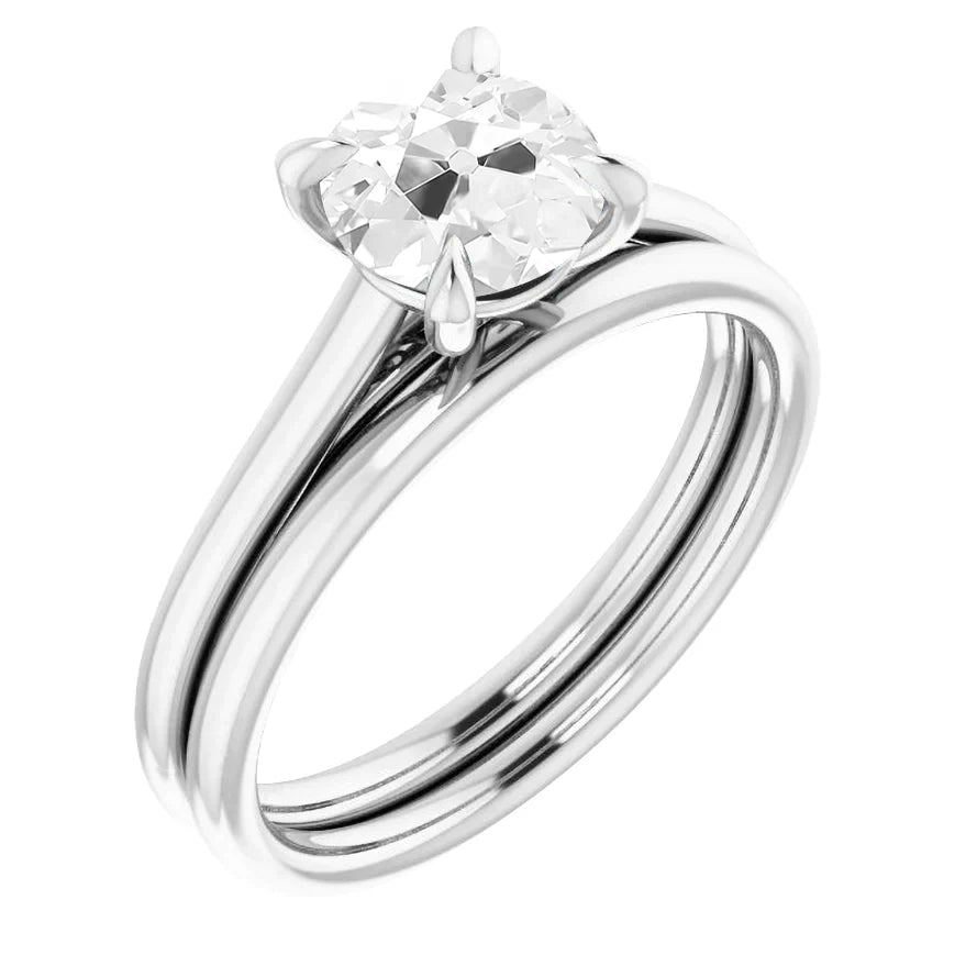Luxuriöser Edler Diamant Verlobungsring 2 Karat – Hauptansicht