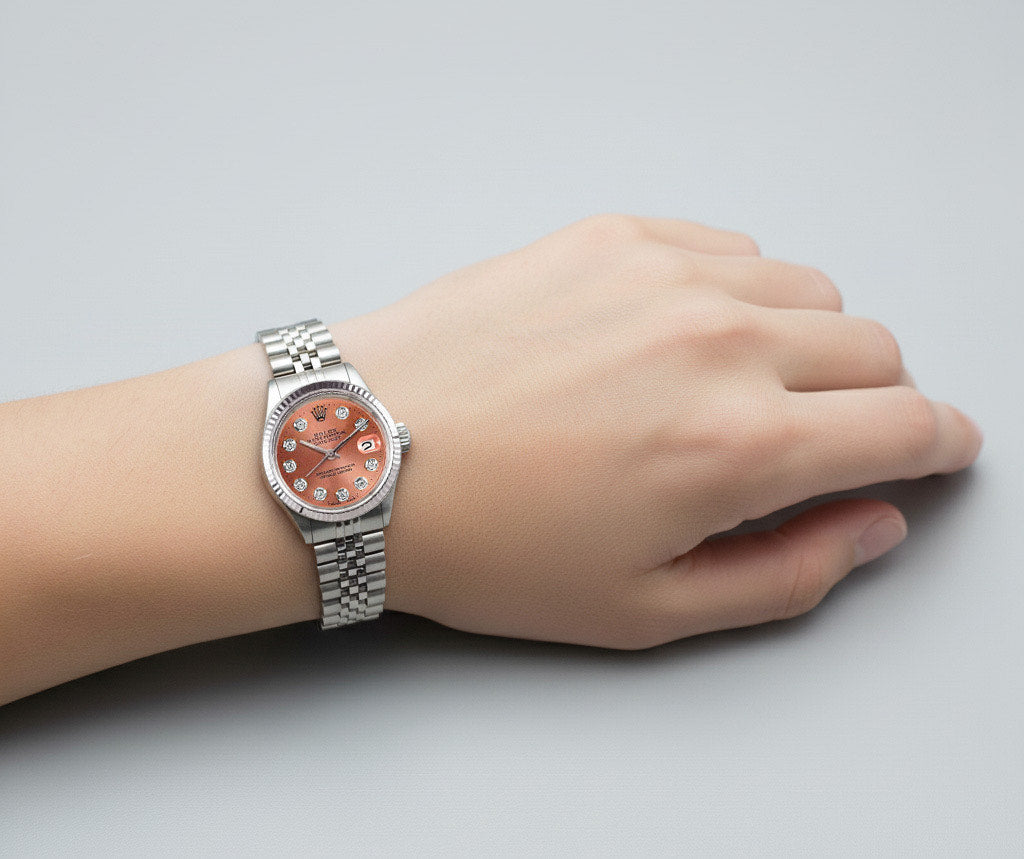 Damenuhr Rolex Date-Just Edelstahl Jubilee P5
