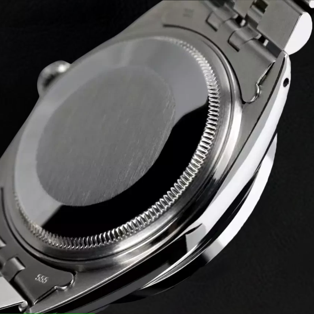 DateJust-Uhr Brauch Blau Diamant Zifferblatt Lünette Rolex Jubilee Armband Edelstahl SCHNELLES EINSTELLEN