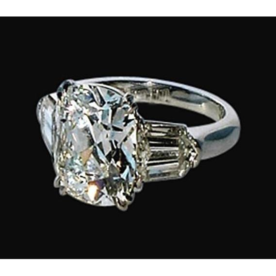 Drei-Stein-Echt Diamant-Jubiläumsring 1,65 Karat Weißgold Schmuck