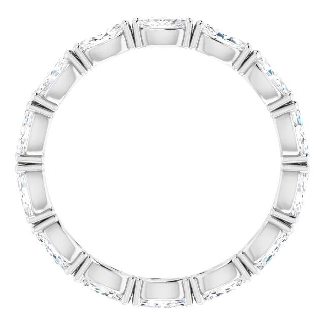 Echt Damen Eternity Band mit Marquise-Schliff 1,40 Karat
