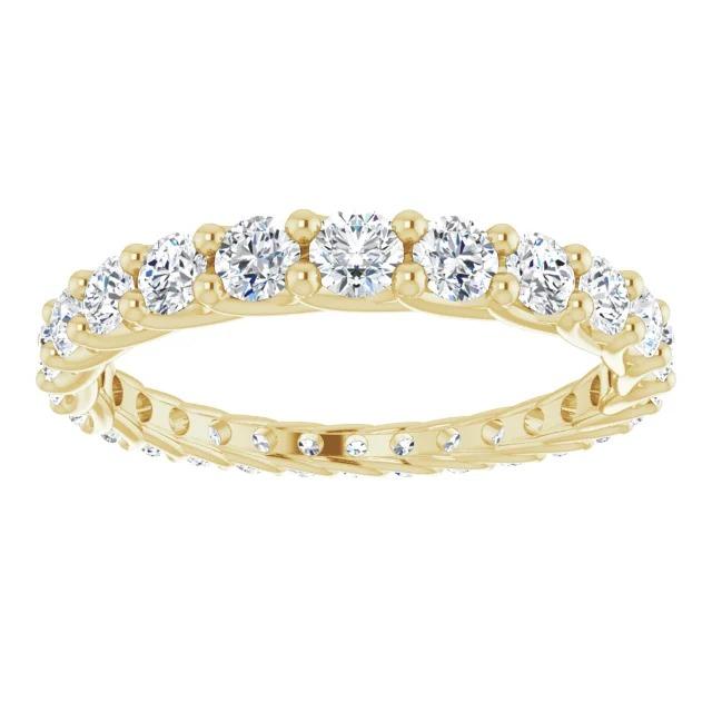 Echt Diamant Eternity Band 1,30 Karat Spalierfassung Damen Schmuck Neu