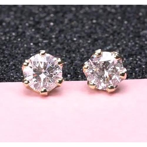 Echt Diamant Ohrstecker 1,20 Karat