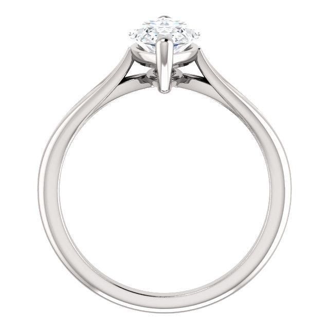 Echt Diamant-Solitärring 2,50 Karat 14K Weißgold