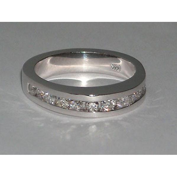 Echt Diamant-Verlobungsring und Band-Set 4,76 Karat Weißgold 14K