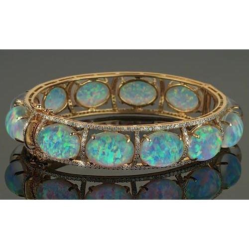 Opal Diamant Armband Krappen Set 89 Karat Armband Damen - harrychadent.de