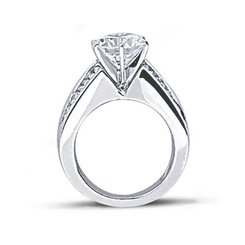 Echt Verlobungsring aus Weißgold 4,25 ct. Neu hochwertiger Schmuck Neu