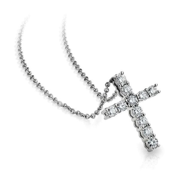 Diamant-Kreuz-Halskette 1