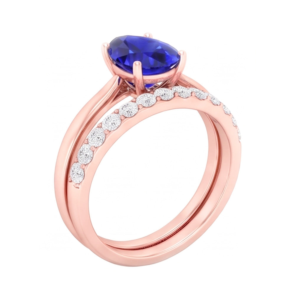 Echter Diamant Memoire-Ring 4 Karat