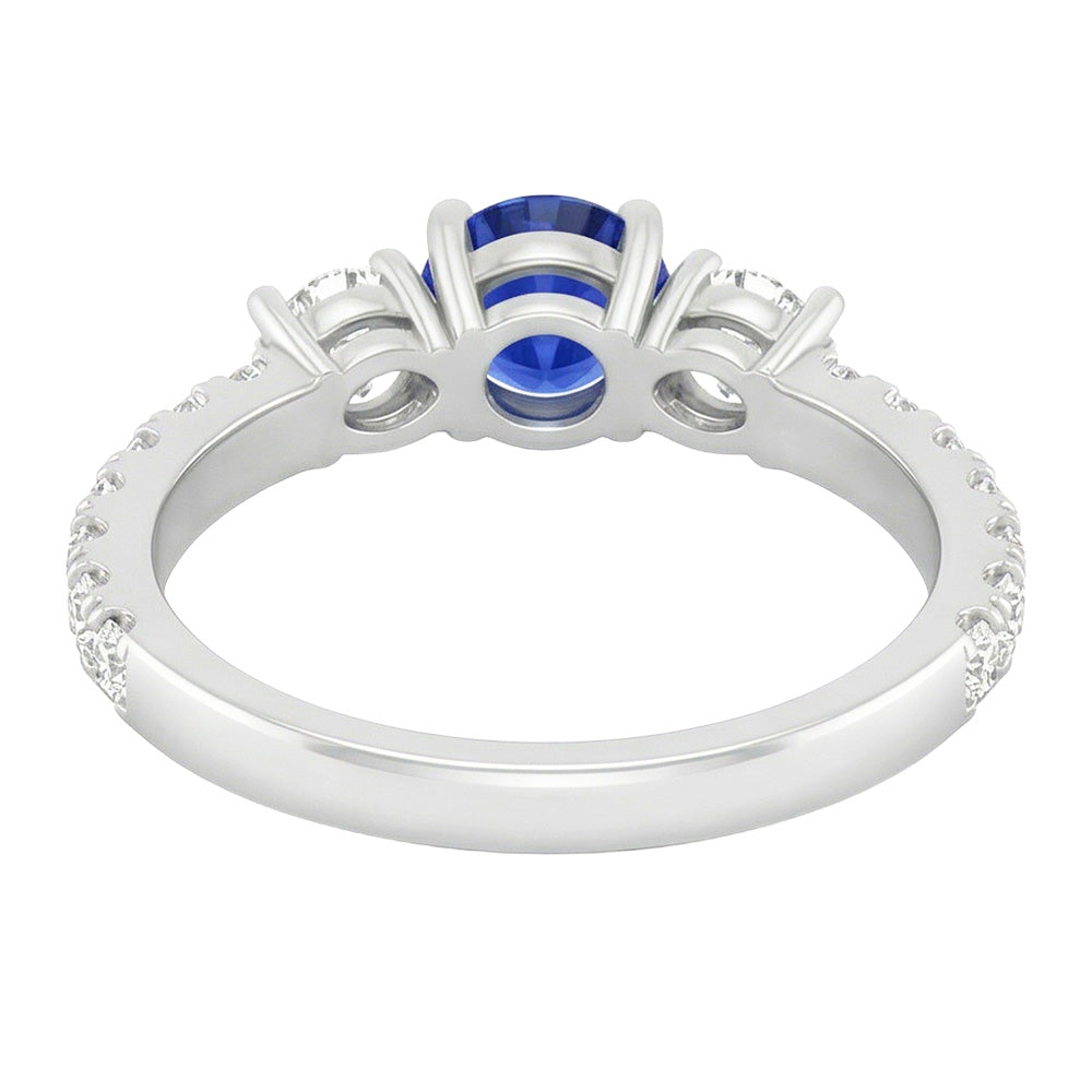 Echter Diamant Ring 2.50 Karat - 14K Weißgold
