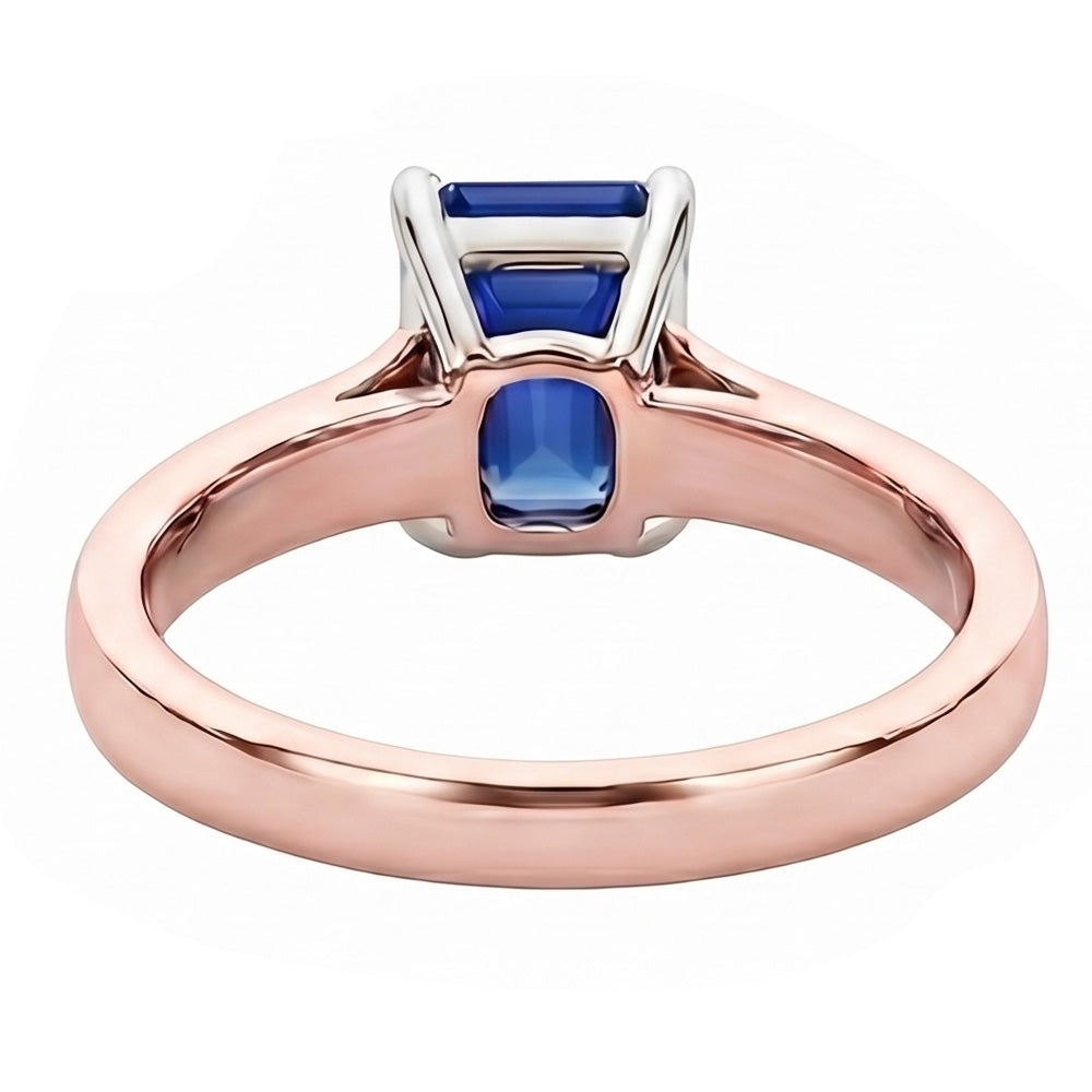 Echter Diamant Ring 2 Karat - 14K Roségold