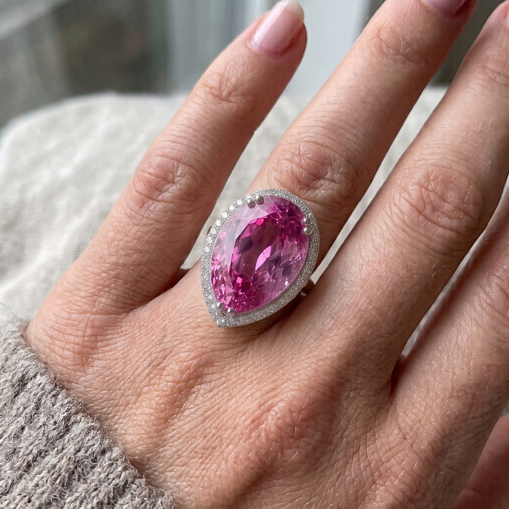 Echter Diamant Ring 24.45 Karat