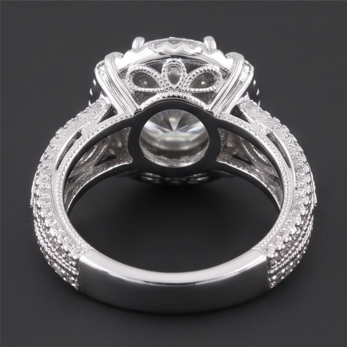Echter Diamant Ring 3 Karat