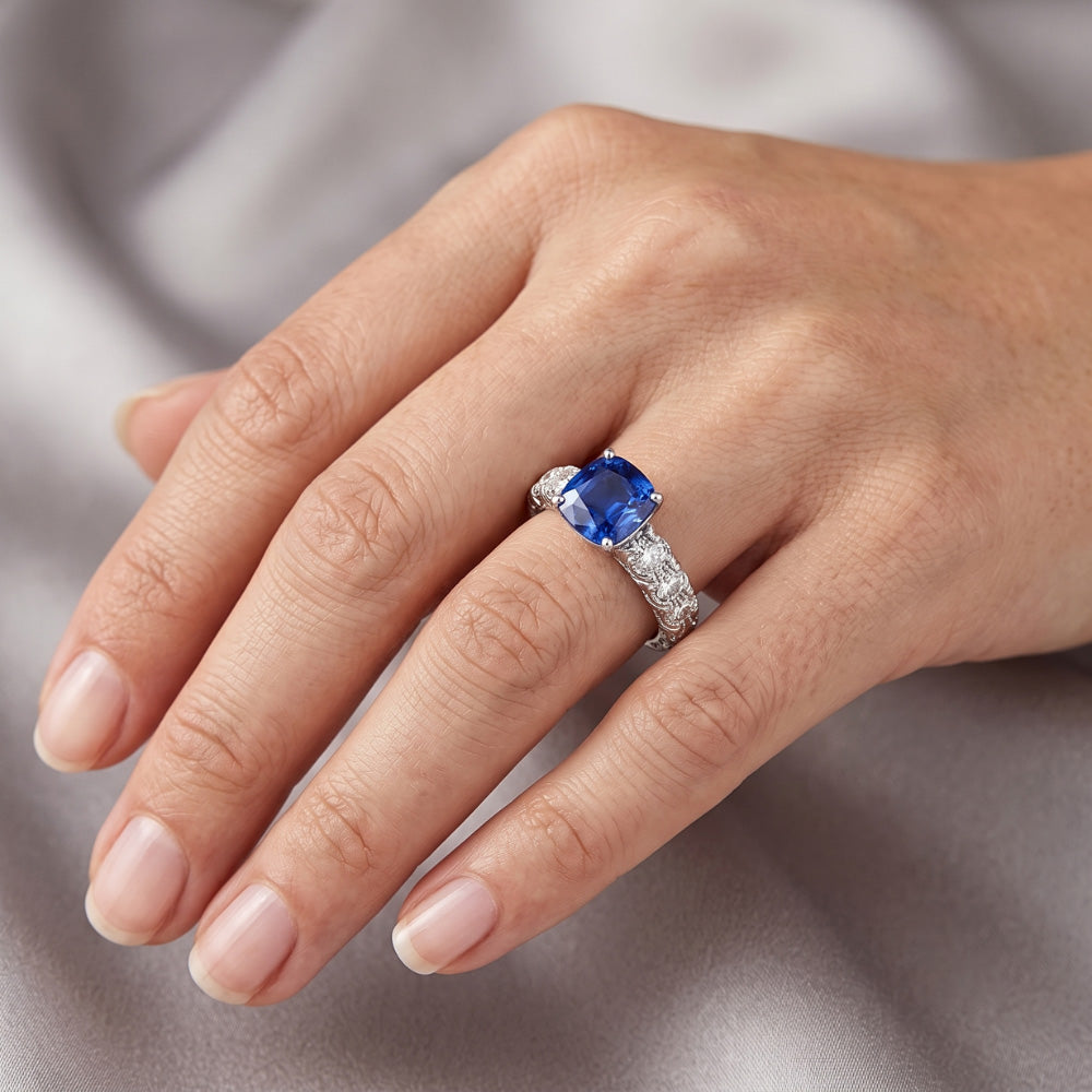 Echter Diamant Ring 3 Karat