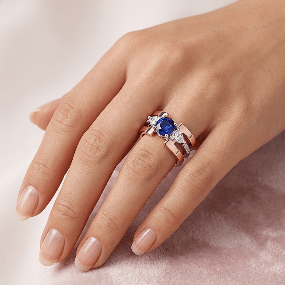 Echter Diamant Ring 3 Karat