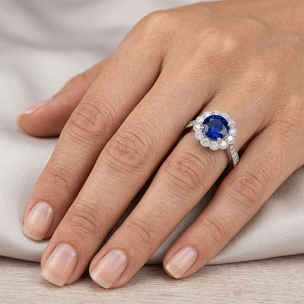 Echter Diamant Ring 3 Karat