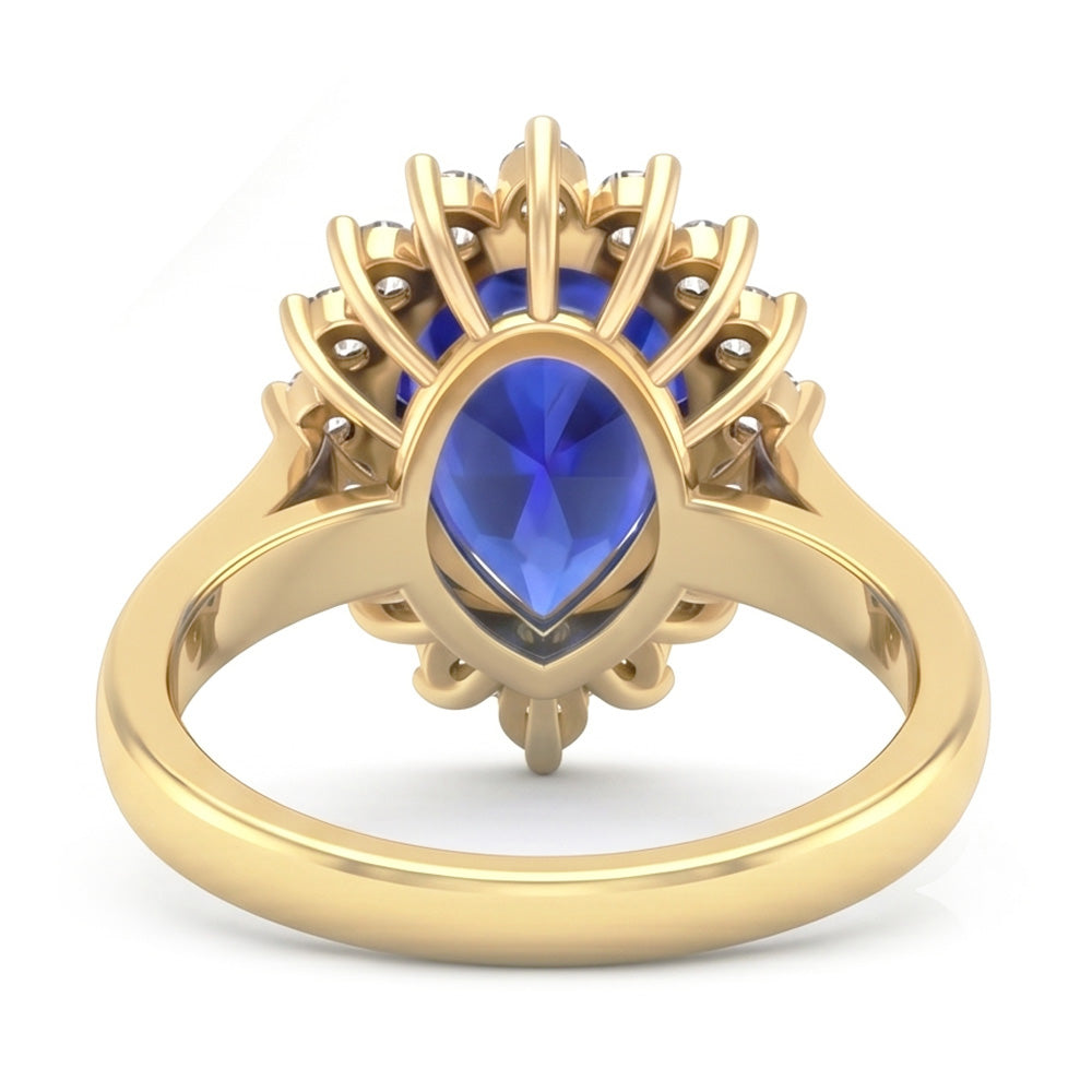 Echter Diamant Ring 4 Karat