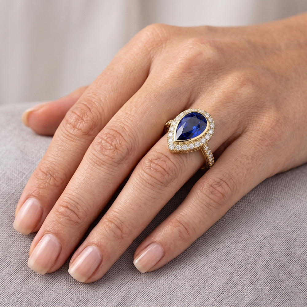Echter Diamant Ring 4 Karat