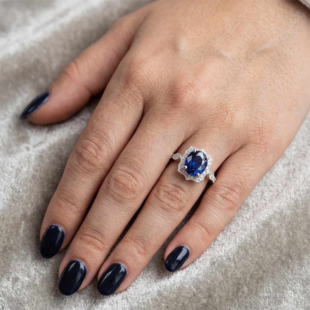 Echter Diamant Ring 4 Karat