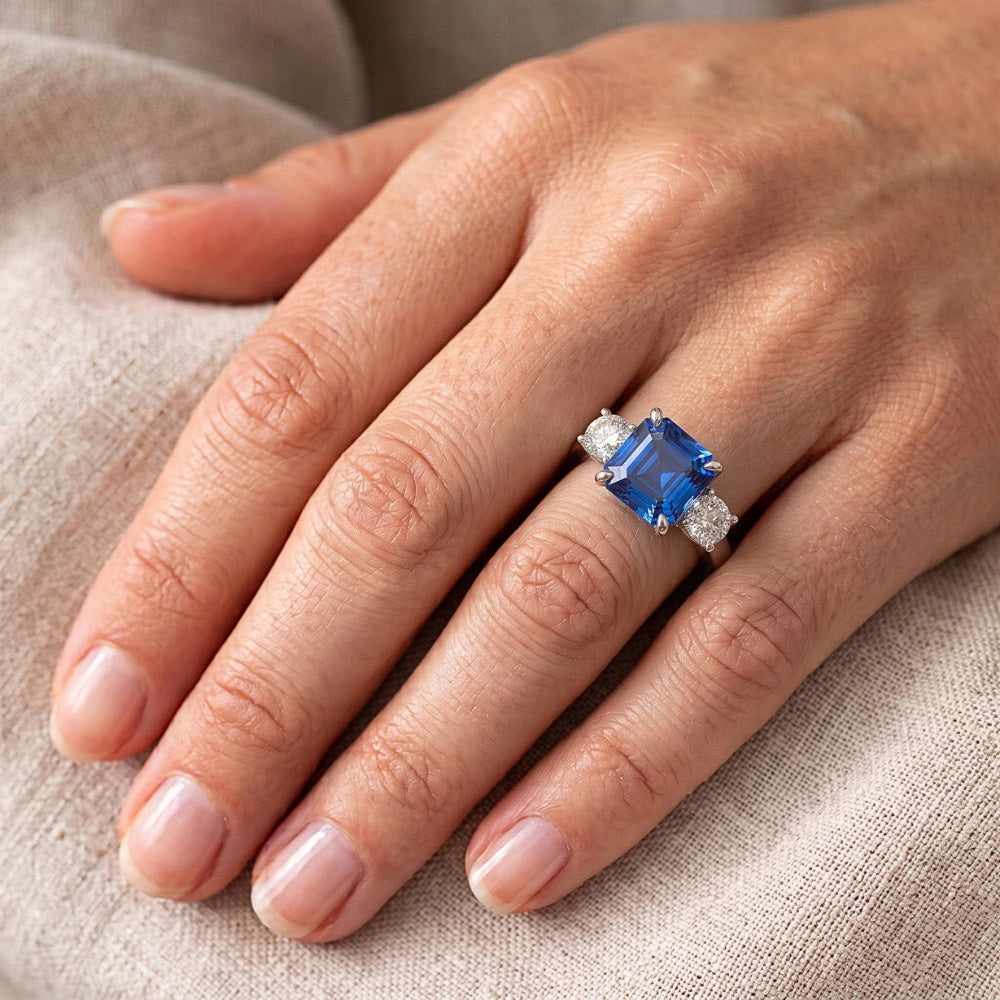 Echter Diamant Ring 4 Karat