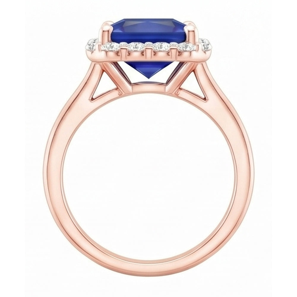 Echter Diamant Ring 6 Karat - 14K Roségold