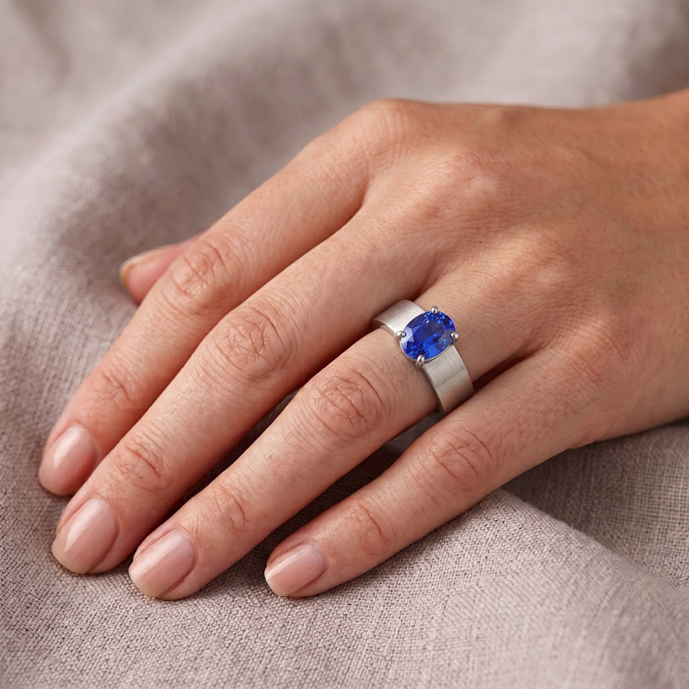 Echter Saphir Ring 1.50 Karat