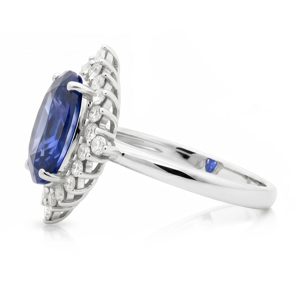 Echter Saphir Ring 8.51 Karat