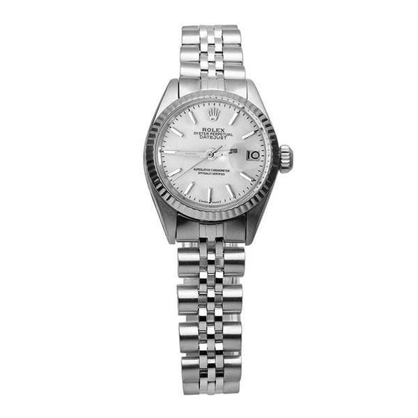 Edelstahl Jubilee Armband Damenuhr Datejust Zifferblatt Rolex Perpetual