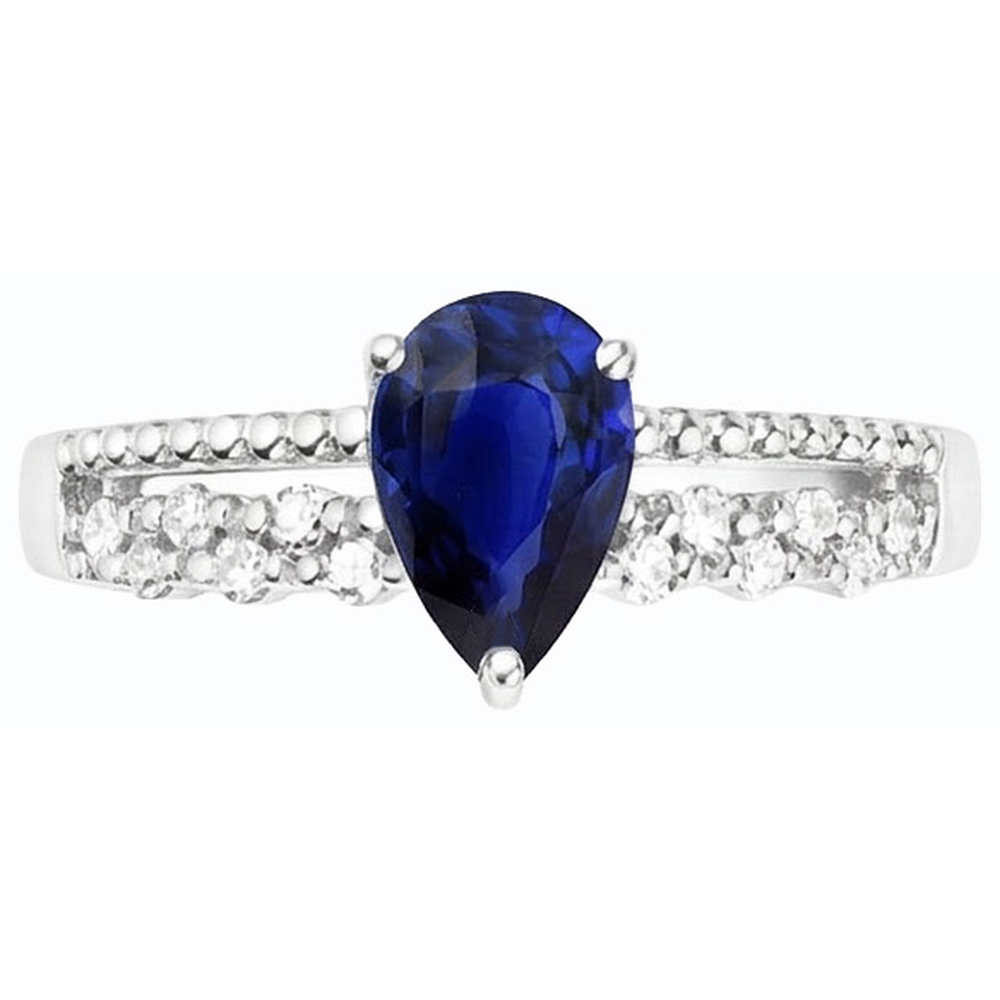 echter round diamant 2.50Karat ring auf Weiß
