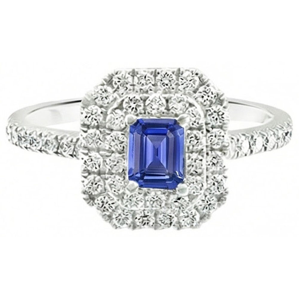 echter marquise diamant 3Karat ring auf Weiß