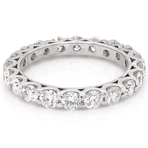 Diamant Ewigkeit Ehering 3 Karat U Jakobsmuschel Set Damen Schmuck - harrychadent.de