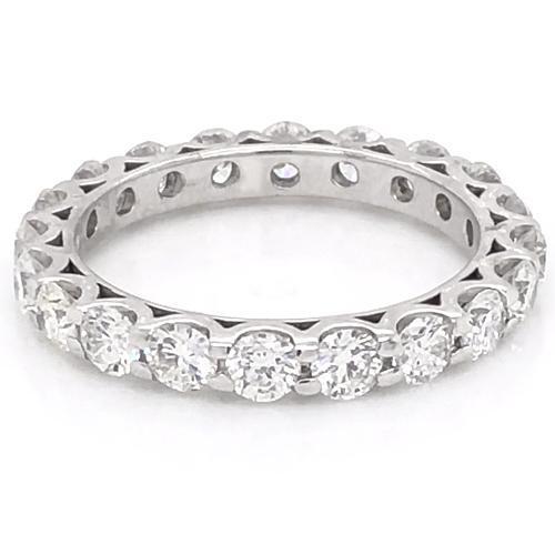 Diamant Ewigkeit Ehering 3 Karat U Jakobsmuschel Set Damen Schmuck - harrychadent.de